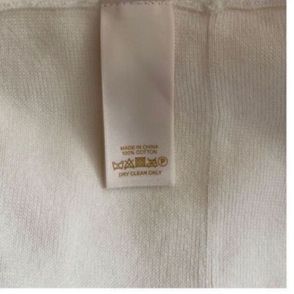 Kate Spade Women’s Size XS Fringe Sweater Dress Ivory Fit and Flare Sleeveless - Picture 12 of 12
